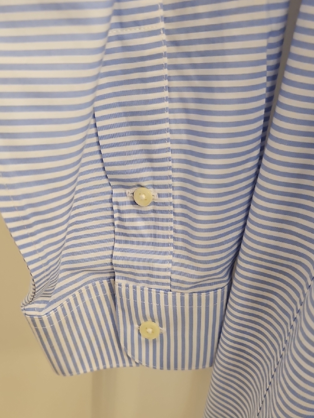 Mens Striped Dress Shirt - Picture 4 of 6